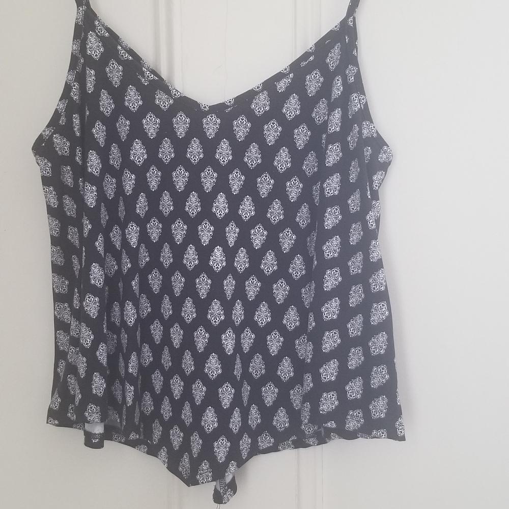 Flowy spaghetti strap tank top
